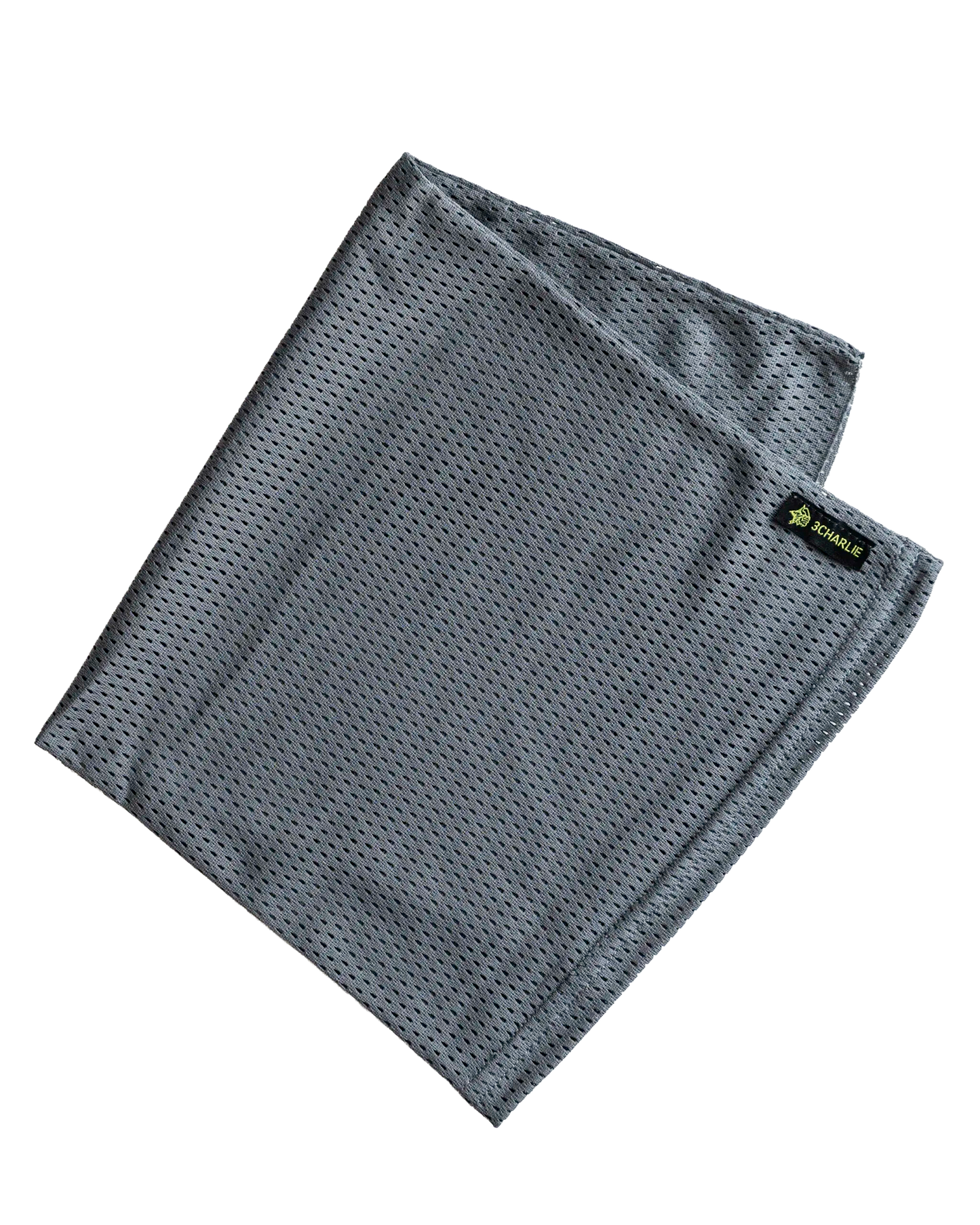 Ventilerande meshbuff i Wolf Grey för fältbruk och maskering.