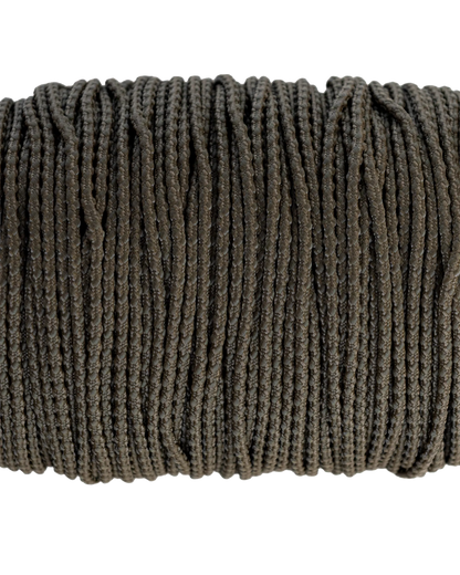 Positive locking cord, 3.2 mm i färgen Ranger Green