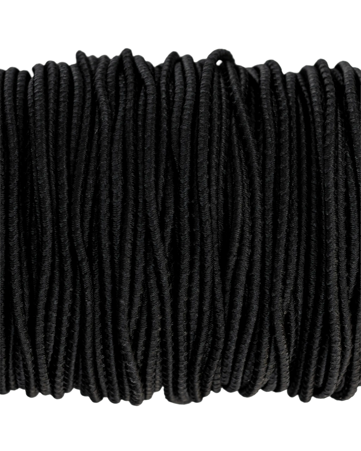 Positive locking shck cord i färgen Svart